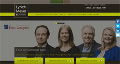 Desktop Screenshot of lynchmeyer.com.au
